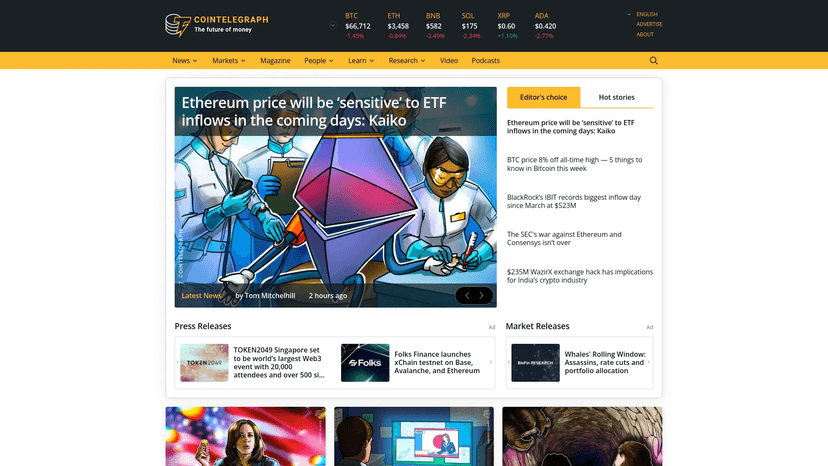 CoinTelegraph